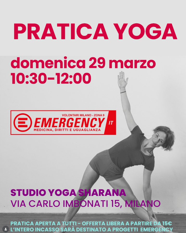 Yoga per Emergency